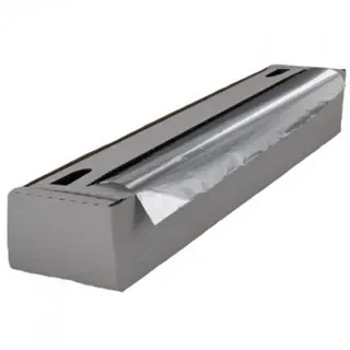 Aluminiumfolie in dispenserdoos, aluminium 50 cm x 150 m 11 µm zilver