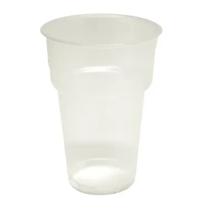 Bierglazen 250 ml, PP Ø 7,8 x 10,8 cm transparant