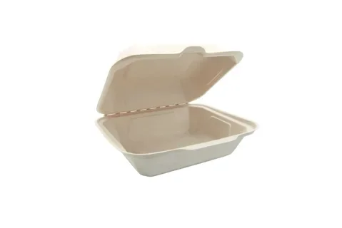 Lunchboxen IP9, suikerriet 18,5 x 15,5 x 7,5 cm beige