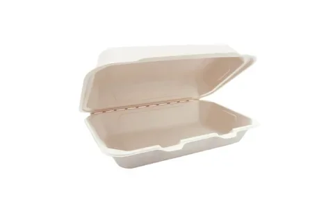 Hamburgerboxen IP10, suikerriet 24 x 16 x 7,2 cm beige