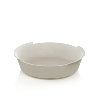 Maaltijdbakken Circulbowl 800 ml, PP Ø 18,3 x 4,7 cm beige graphite Circulware