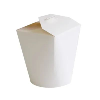 Noodleboxen 737 ml (26 oz), karton Ø 9,8 x 10 cm wit