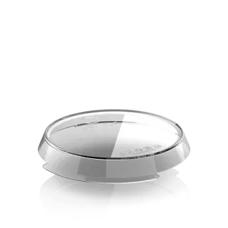 Deksels voor herbruikbare maaltijdbakken Circulbowl Circulware, PP Ø 18,3 x 2,45 cm transpara