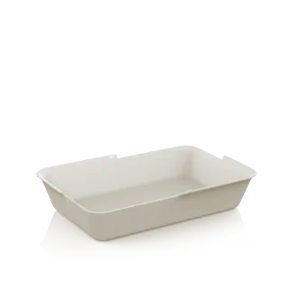 Maaltijdbakken Circulbox 1100 ml, PP 23,4 x 15,6 x 4,7 cm beige graphite Circulware