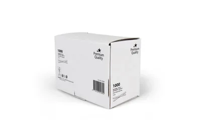 Roerstaafjes in dispenserdoos, hout 14 cm