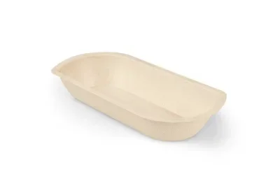 Snackbakjes A5, suikerriet 15,4 x 7,6 x 3,1 cm bruin Folia