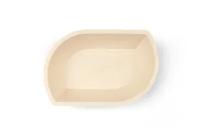 Snackbakjes A13, suikerriet 16,8 x 11,1 x 3,6 cm bruin Folia
