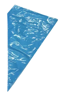 Spuitzakken, LDPE 54 cm 75 µm blauw