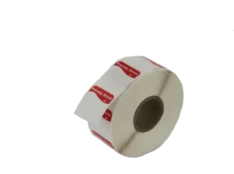 Etiketten beschrijfbaar Daymark, 2,5 x 2,5 cm rood “Woensdag Mercredi”