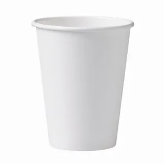 Koffiebekers 177 ml (6,5 oz), karton Ø 7,2 x 7,8 cm wit