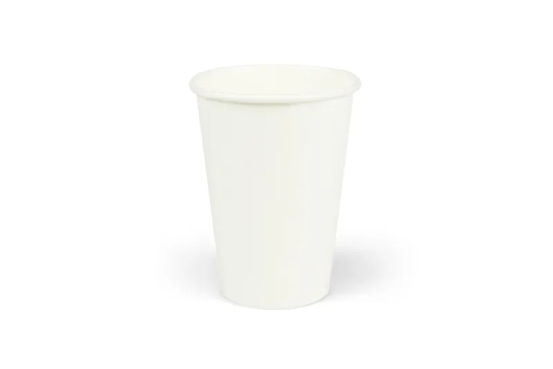 Koffiebekers 180 ml (7,5 oz), karton Ø 7,03 x 9,2 cm wit