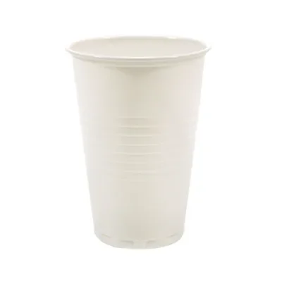 Koffiebekers 180 ml (7,5 oz), PS Ø 7,03 x 9,09 cm wit