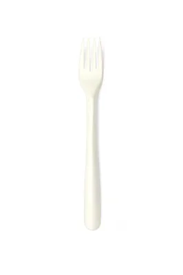 Vorken herbruikbaar, CPLA 19 cm wit Folia