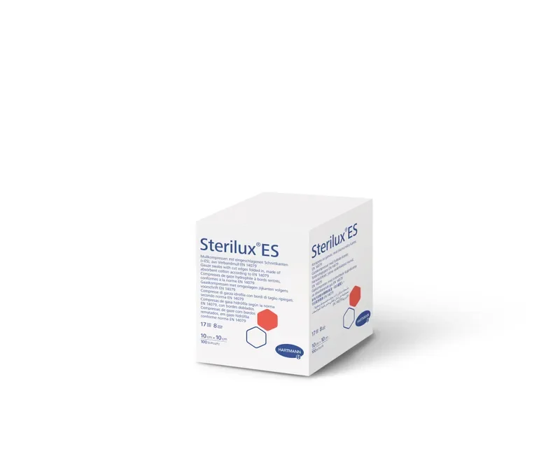 Sterilux ESkompr.10 x 10 cm 8-laags