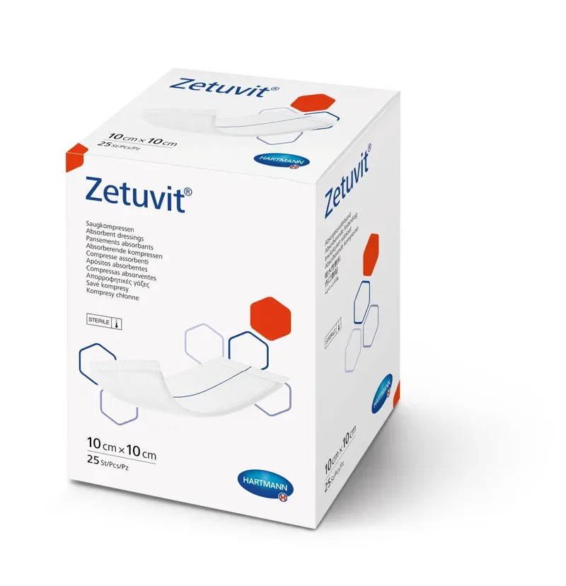 Zetuvit onsteriel 10 x 10 cm