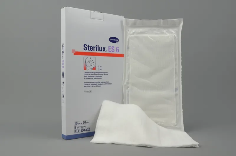 Sterilux ES-kompres 5 x 5 cm 12-laags