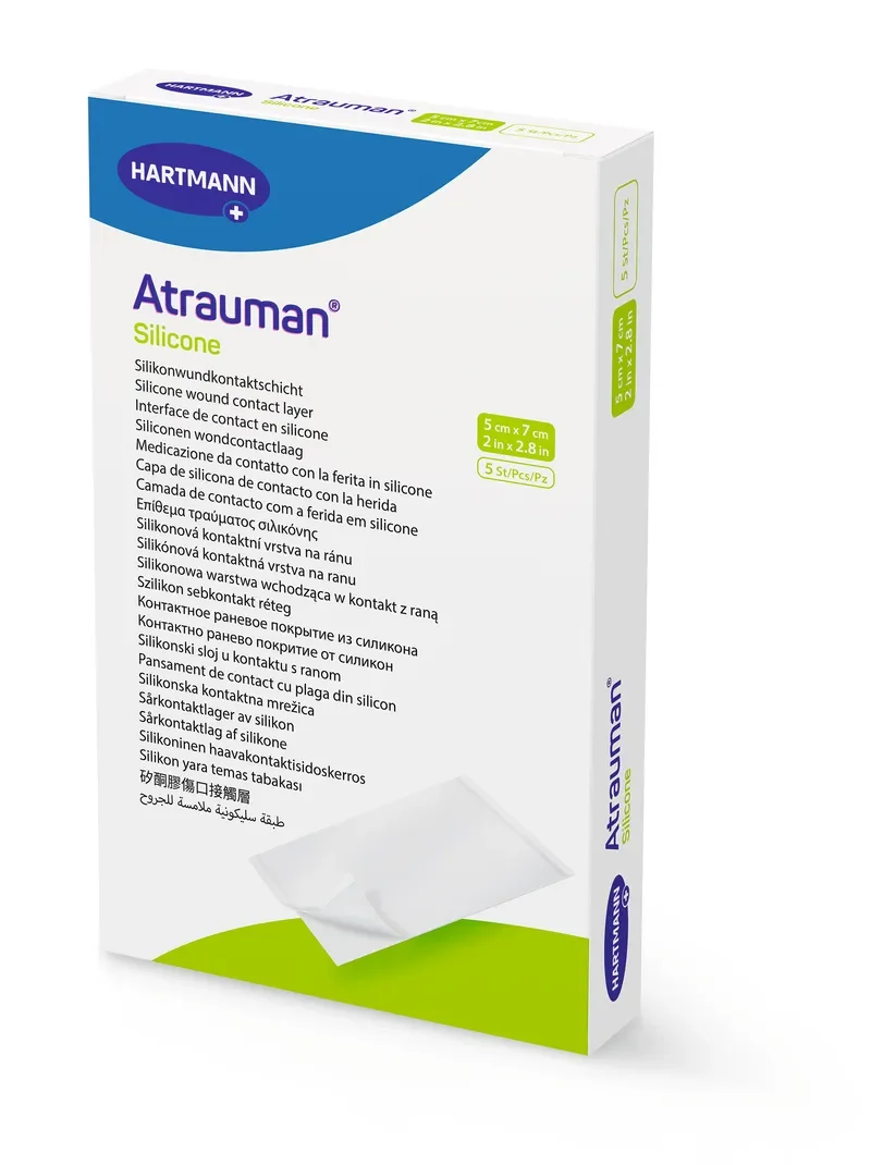 Atrauman Silicone steriel 5 x 7 cm