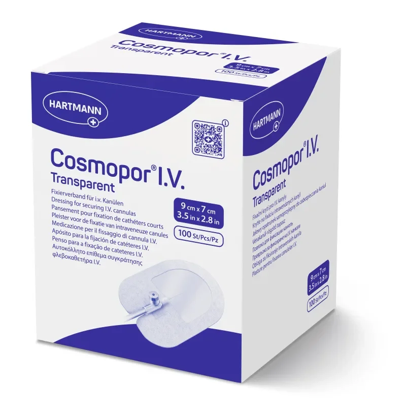 Cosmopor I.V. trans 9 x 7 cm steriel