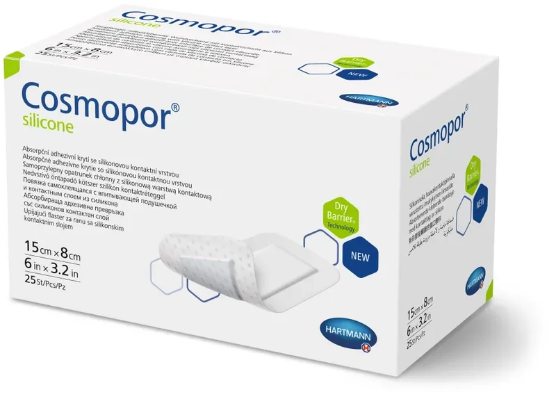 Cosmopor silicone 7,2 x 5 cm