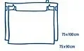 Foliodrape Protect Tulbanlaken 100 x 65 90 x 75