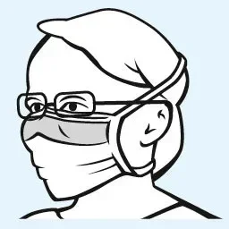 Foliodress mask anti fogging