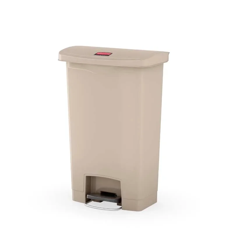Slim Jim Step On container Front Step kunststof 50 ltr, Rubbermaid