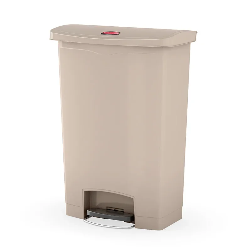 Slim Jim Step On container Front Step kunststof 90 ltr, Rubbermaid