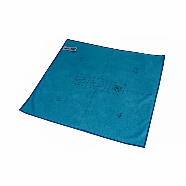 Microvezeldoek vouwinstructie