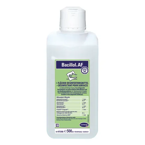 Hartmann oppervlaktedesinfectie 500 ml “Bacillol AF”, fles